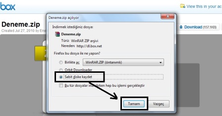 Box.net ten dosya nasıl indirilir 3